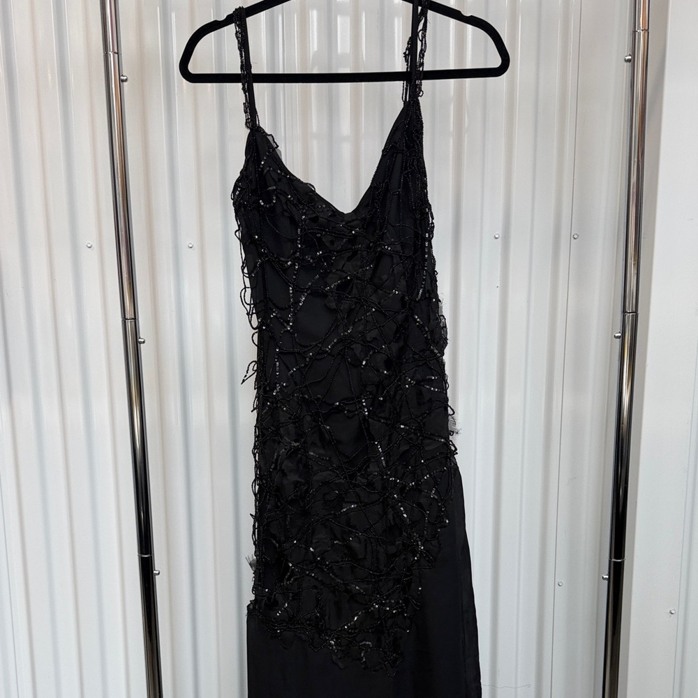 LA PERLA stunning vintage beaded dress